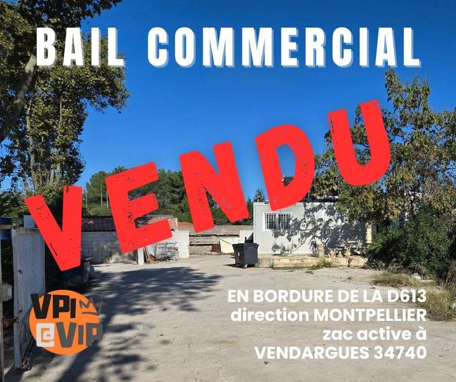 Bail 3/6/9 Emplacement N°1 bordure D613 Vendargues