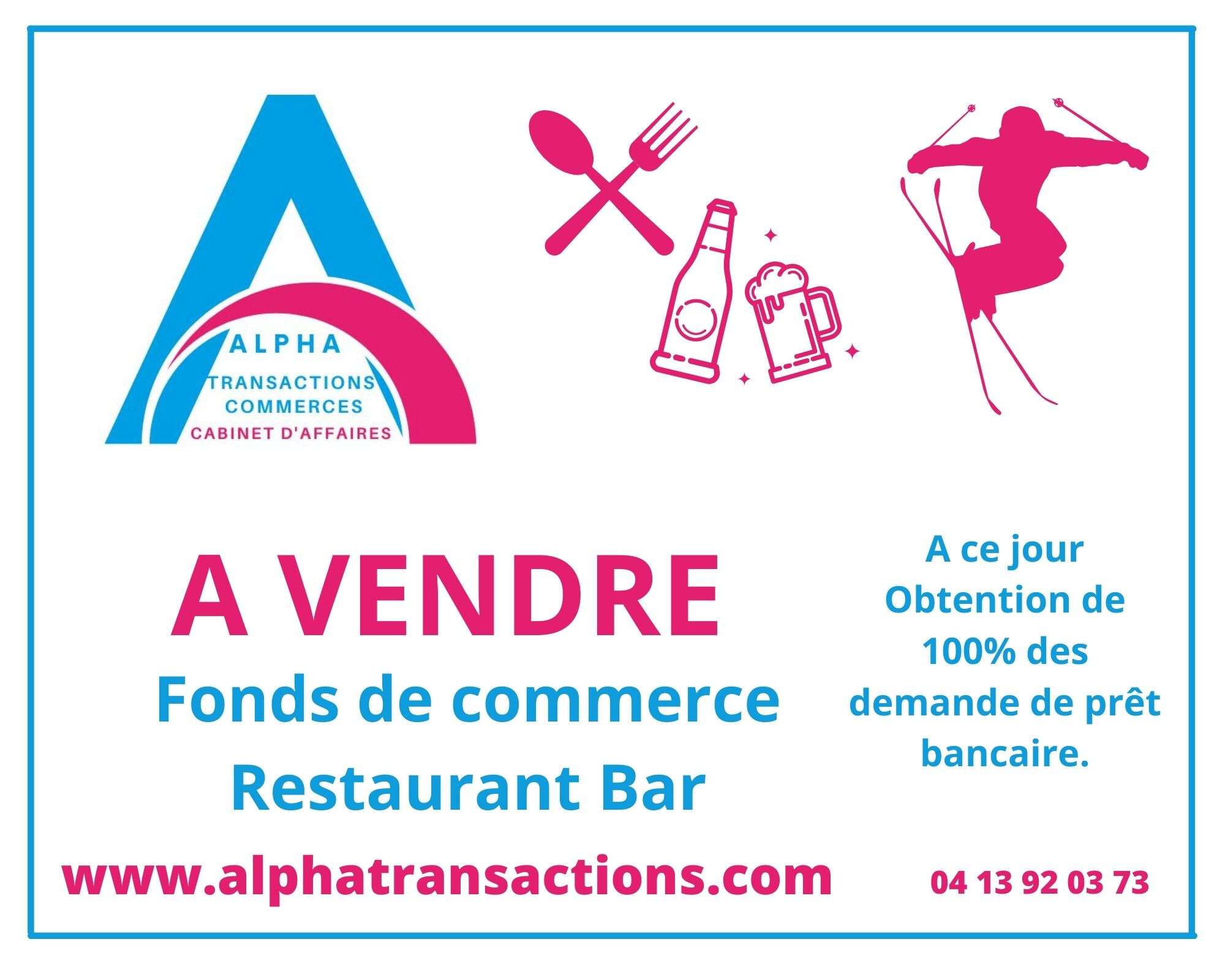 Vente  restaurant avec Terrasse Les Saisies
