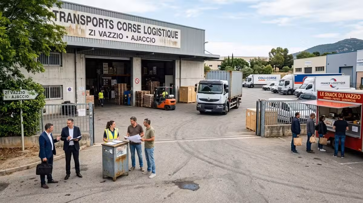 Location depots d'activités 1030m² ZI Vazzio