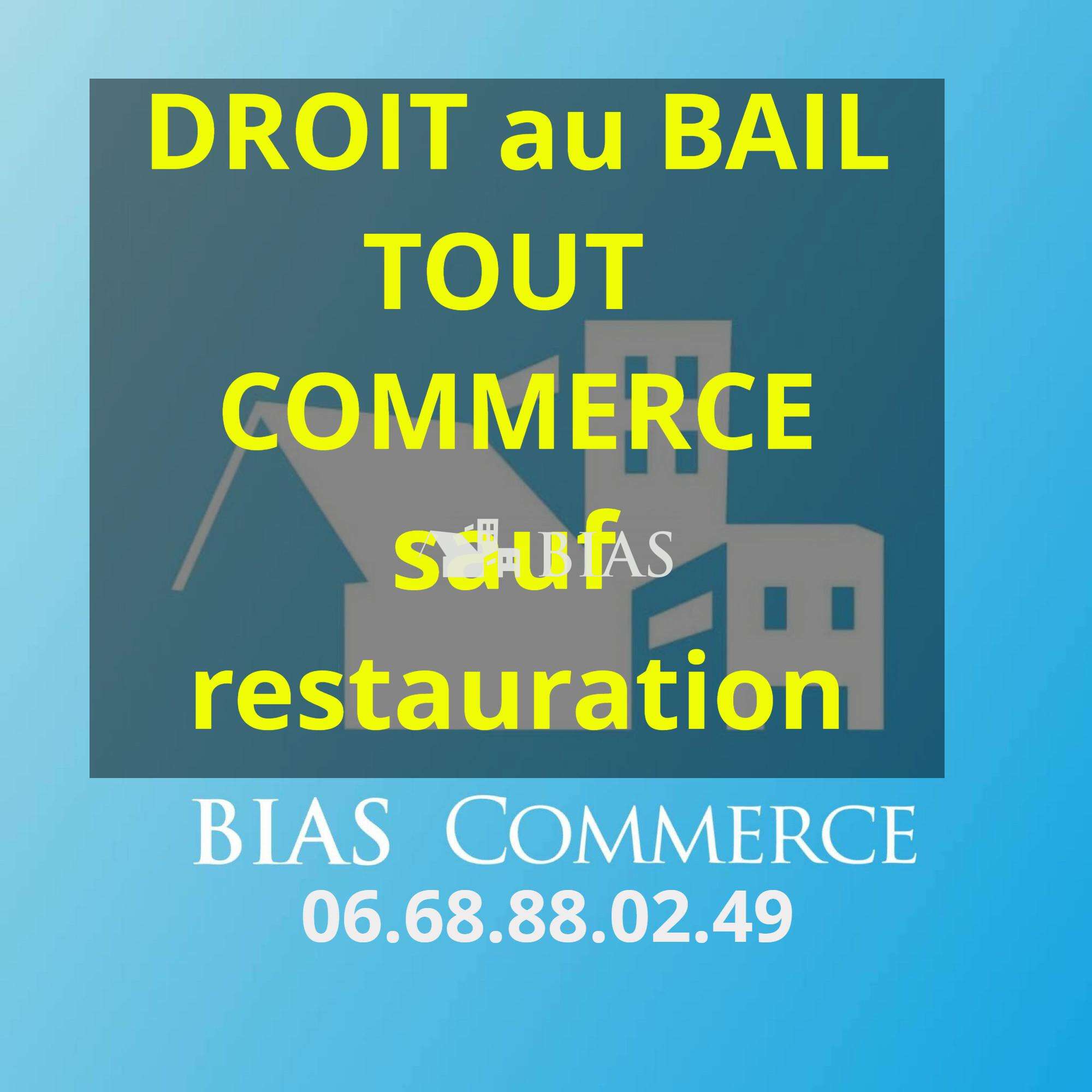 Droit au bail local commercial 30m² à Louviers