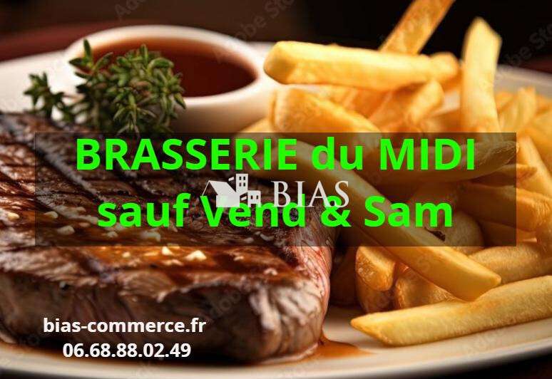 Cède brasserie pizzeria du midi sauf week-end Eure