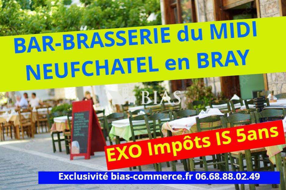 Vente brasserie du midi en centre ville bureau 76