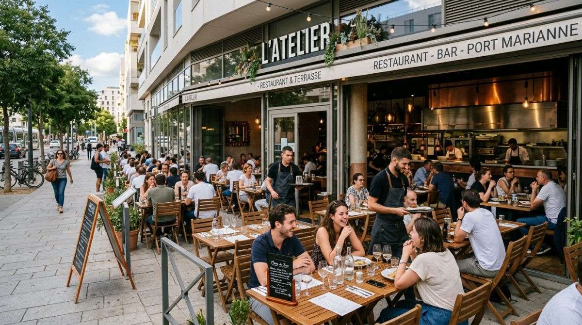 A céder FDC restaurant à Montpellier Port Marianne