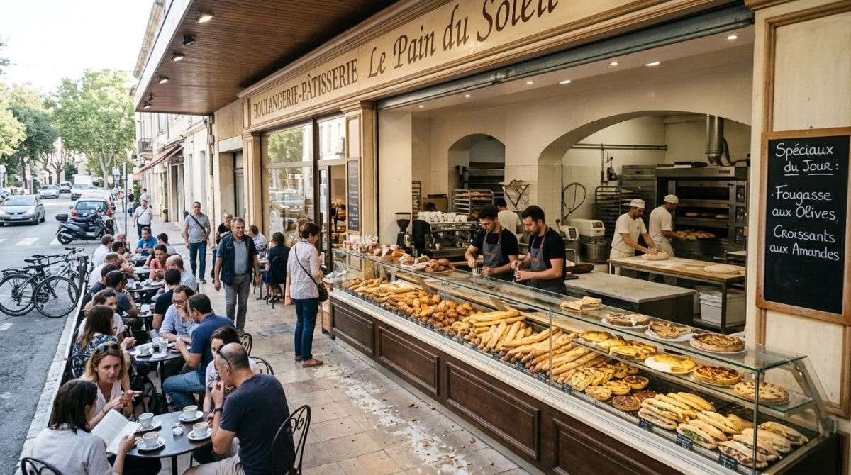 A vendre fonds de boulangerie snacking Montpellier