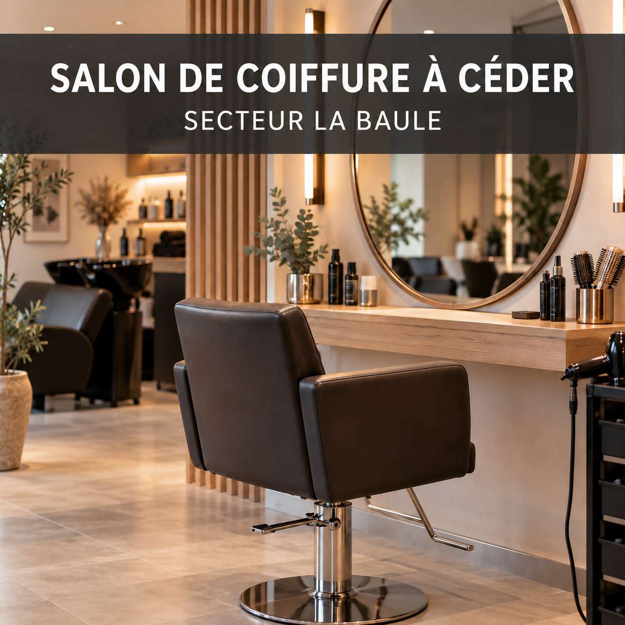 Salon de coiffure de charme – Secteur La Baule
