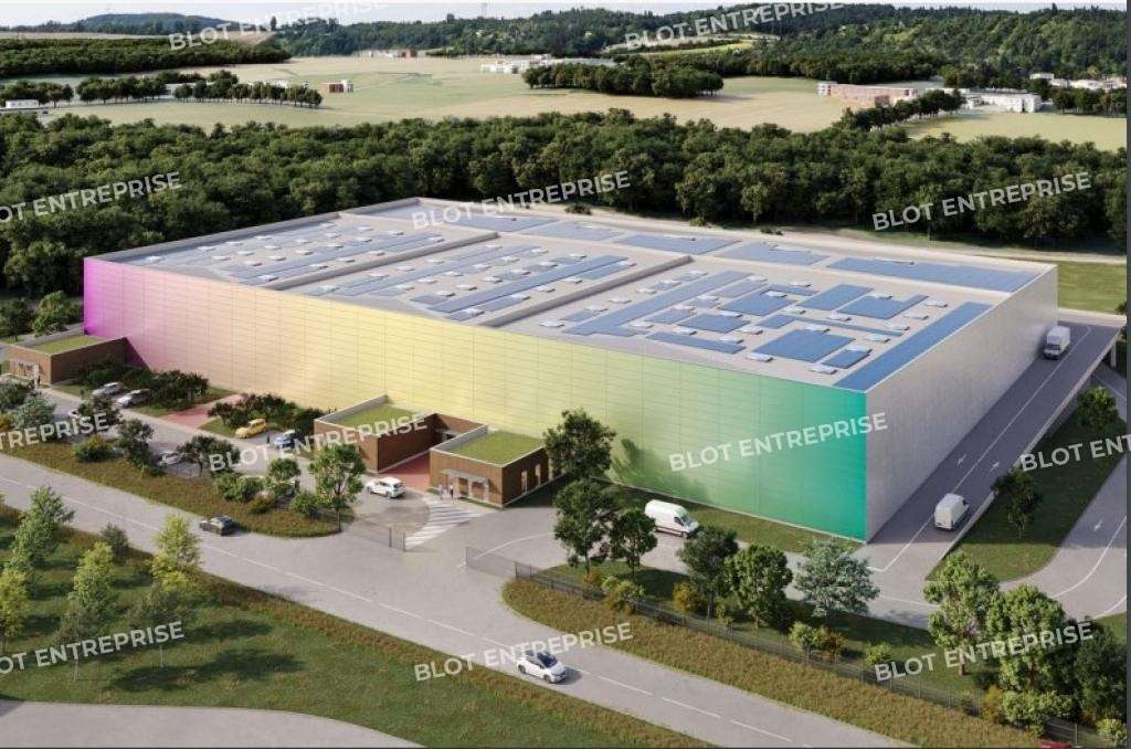 A louer cellules logistiques dès 3000m² Bourgbarré