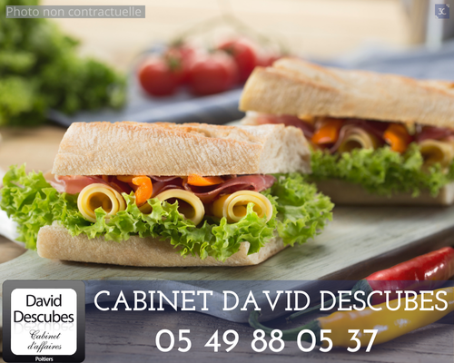 Vente sandwicherie salon de thé à La Roche sur Yon