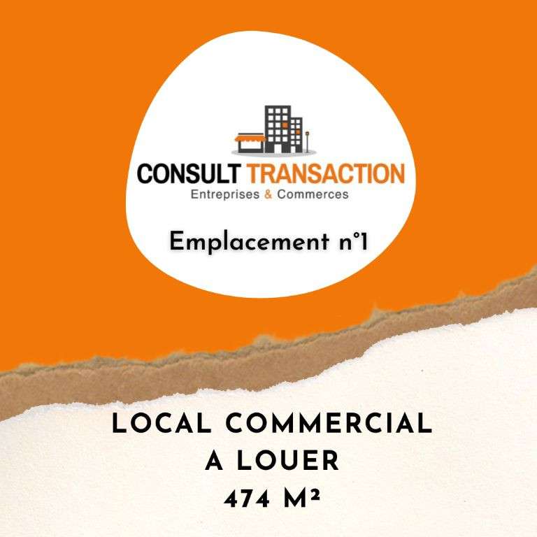 A louer local commercial 474m² à La Baule centre