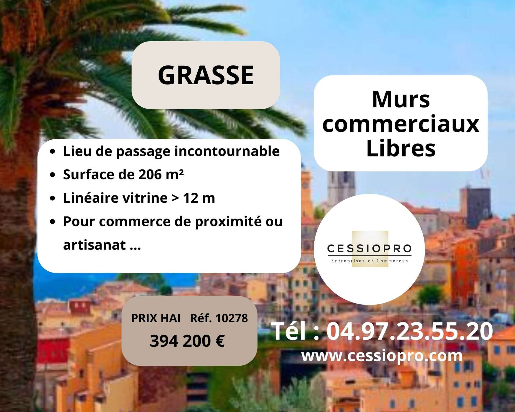 Murs libres haut lieu de fréquentation touristique