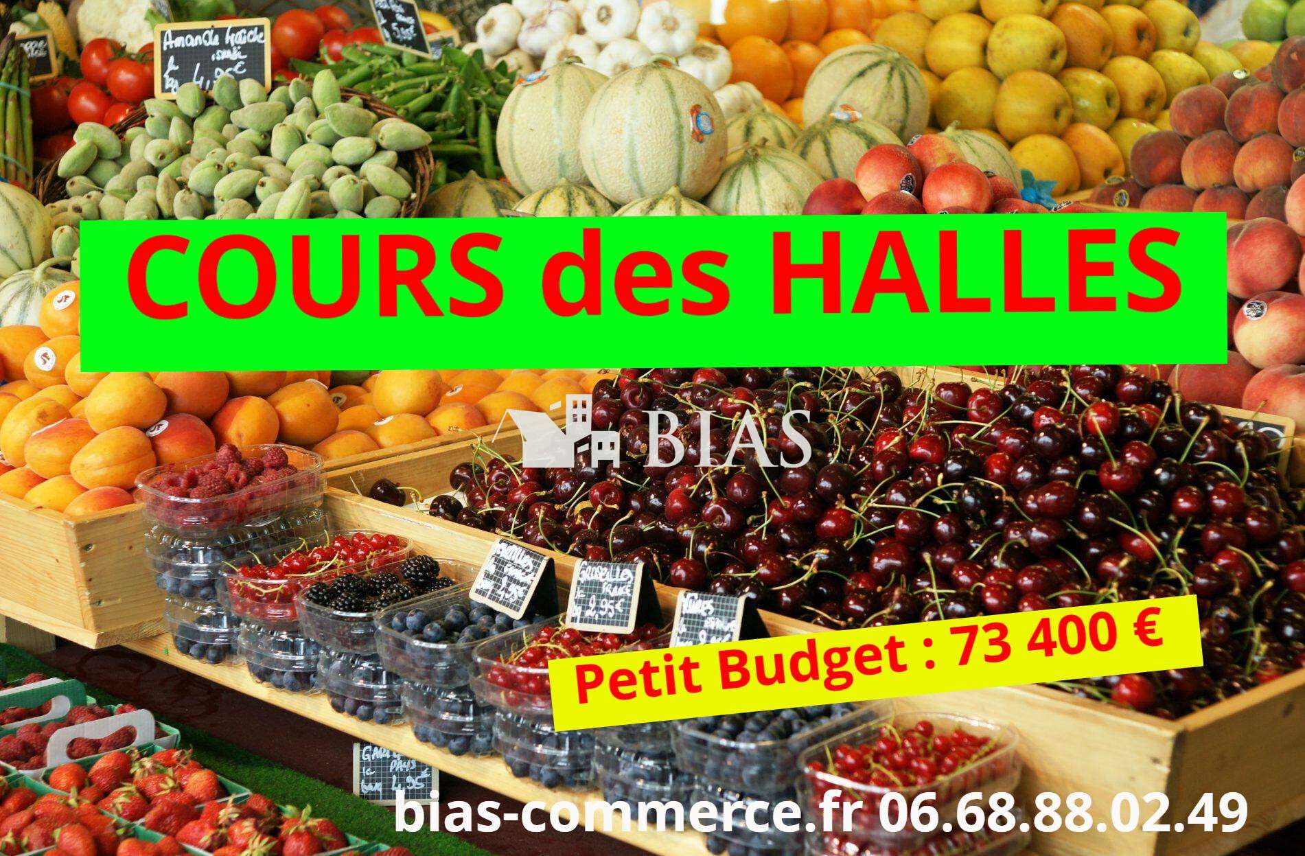 Cède cours des halles épicerie fine vin fromage 76