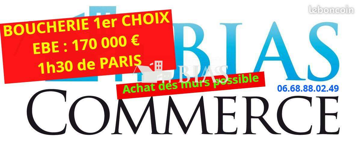 Boucherie-volailles à vendre dans l'Eure empl n°1