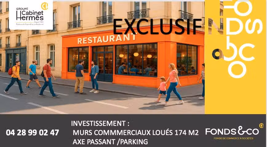 Location murs commerciaux 174m² Bourg-lès-Valence