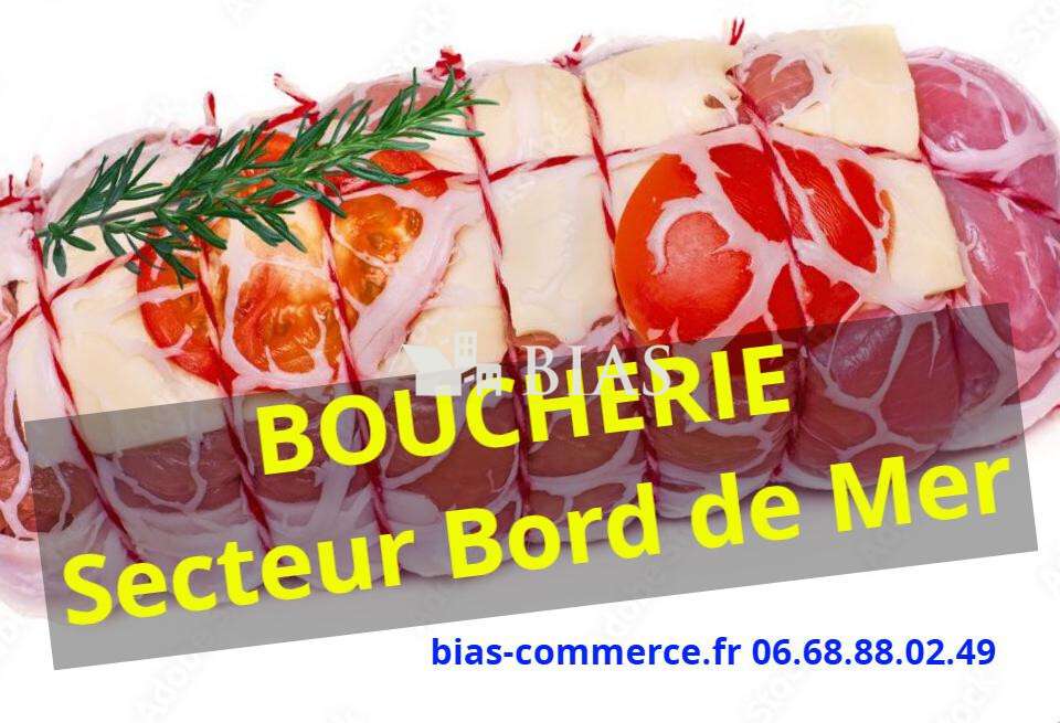 Vente boucherie-charcuterie région bord de mer 76