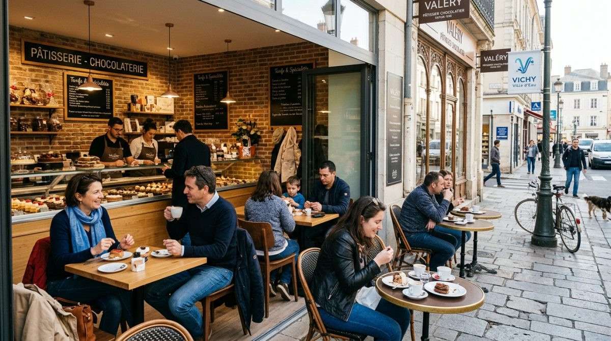 Vente pâtisserie chocolaterie salon de thé Vichy 