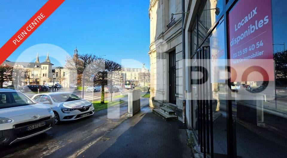 A louer local commercial 104m² à Soissons centre