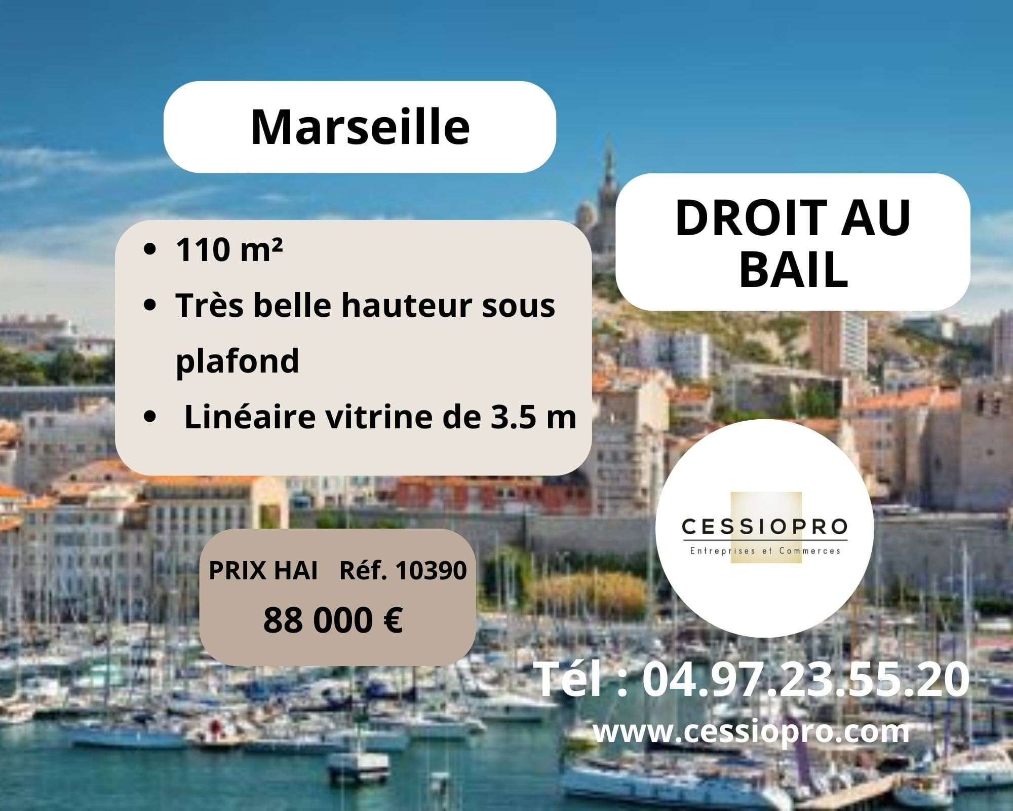 DAB local 110m² à Marseille  Notre Dame du Mont