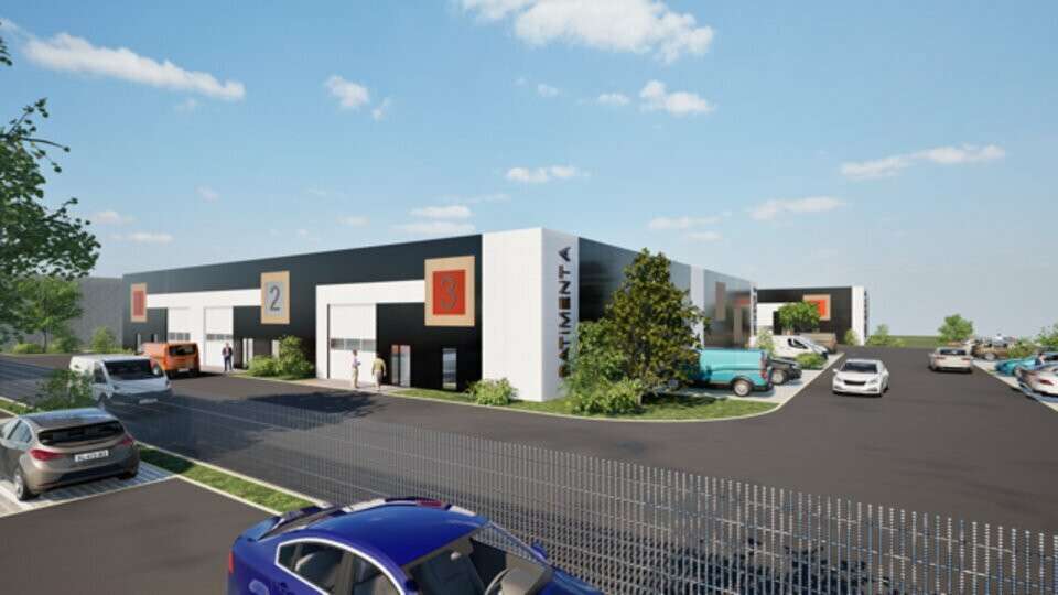 A vendre entrepôt neuf 850m² à Theix-Noyalo