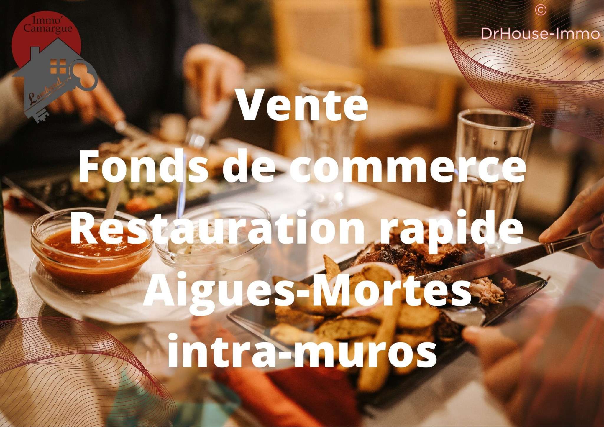 Vente FDC restauration rapide à Aigues Mortes