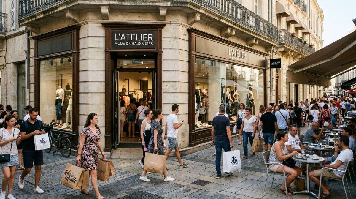DAB belle boutique d'angle 90m² Montpellier centre