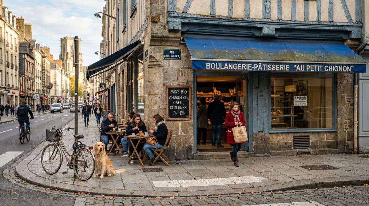 Vente boulangerie pâtisserie axe très passant 35