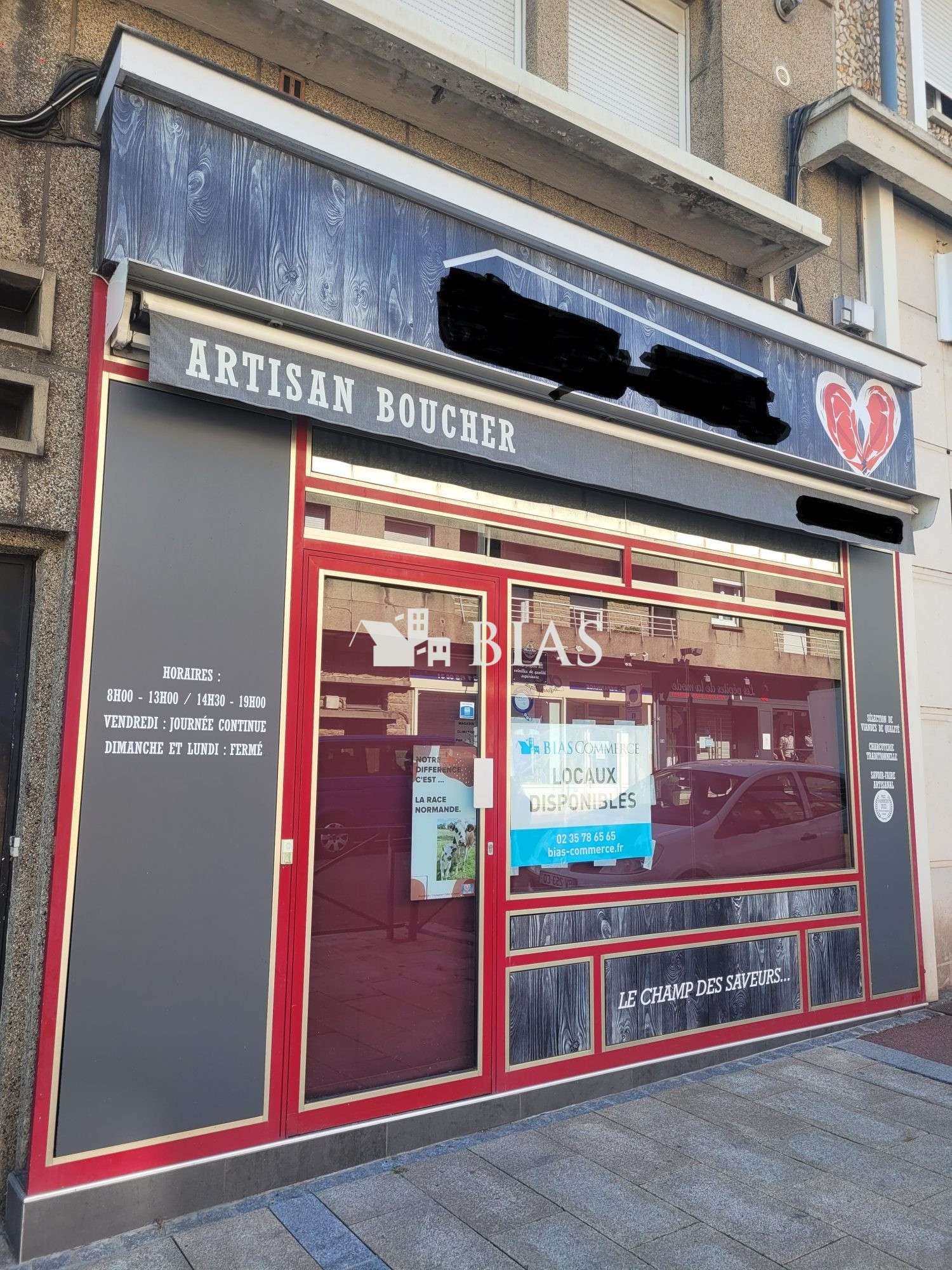 FDC boucherie charcuterie à vendre Vire Normandie