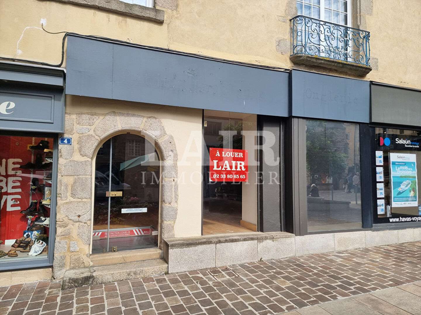 Loue local commercial 55m² centre ville d'Alençon