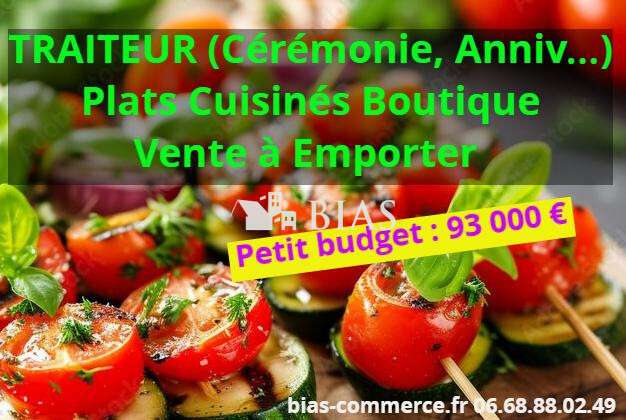Vente FDC traiteur plats cuisinés charcuterie 76