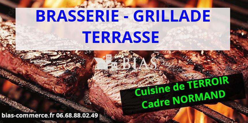 Vente brasserie de style licence IV Pays d’Auge