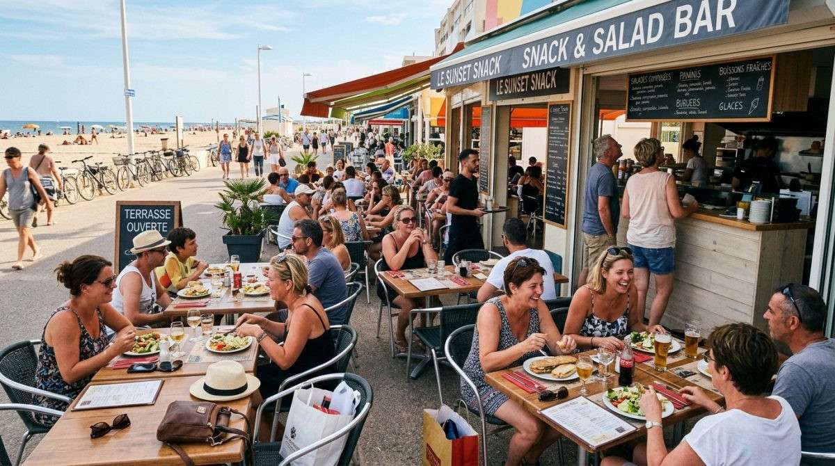 Cède FDC terminal de cuisson snack la Grande Motte