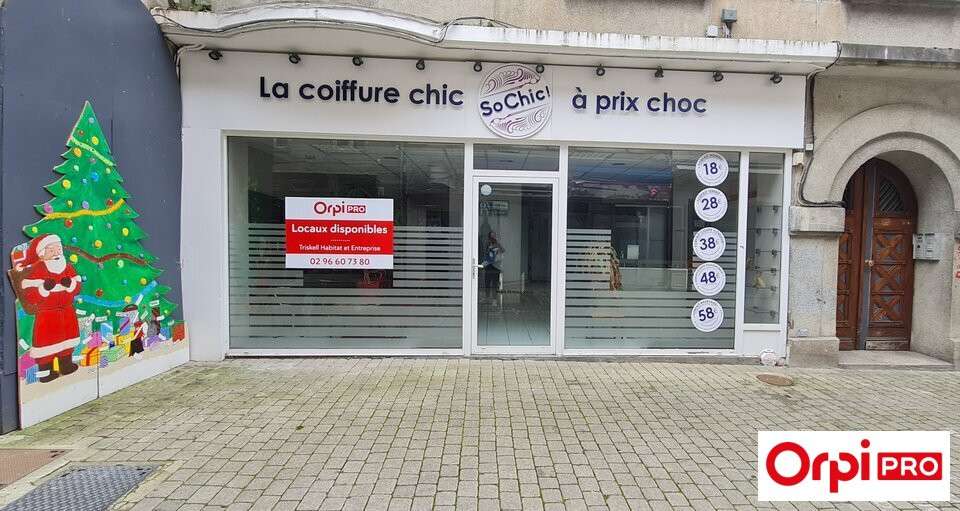 Local 80m² en bon état à louer Saint-Brieuc centre