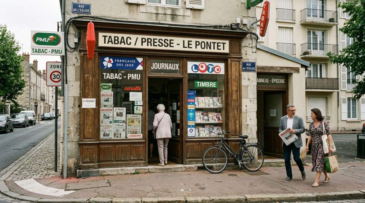 Vente FDC tabac presse murs et fonds à Montluçon
