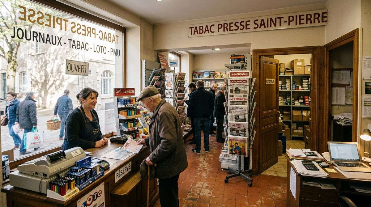 À vendre fonds de commerce Tabac Presse Montluçon