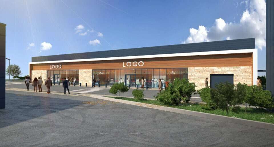 A louer cellule commerciale 410m² ZAC Pont-l'Abbé