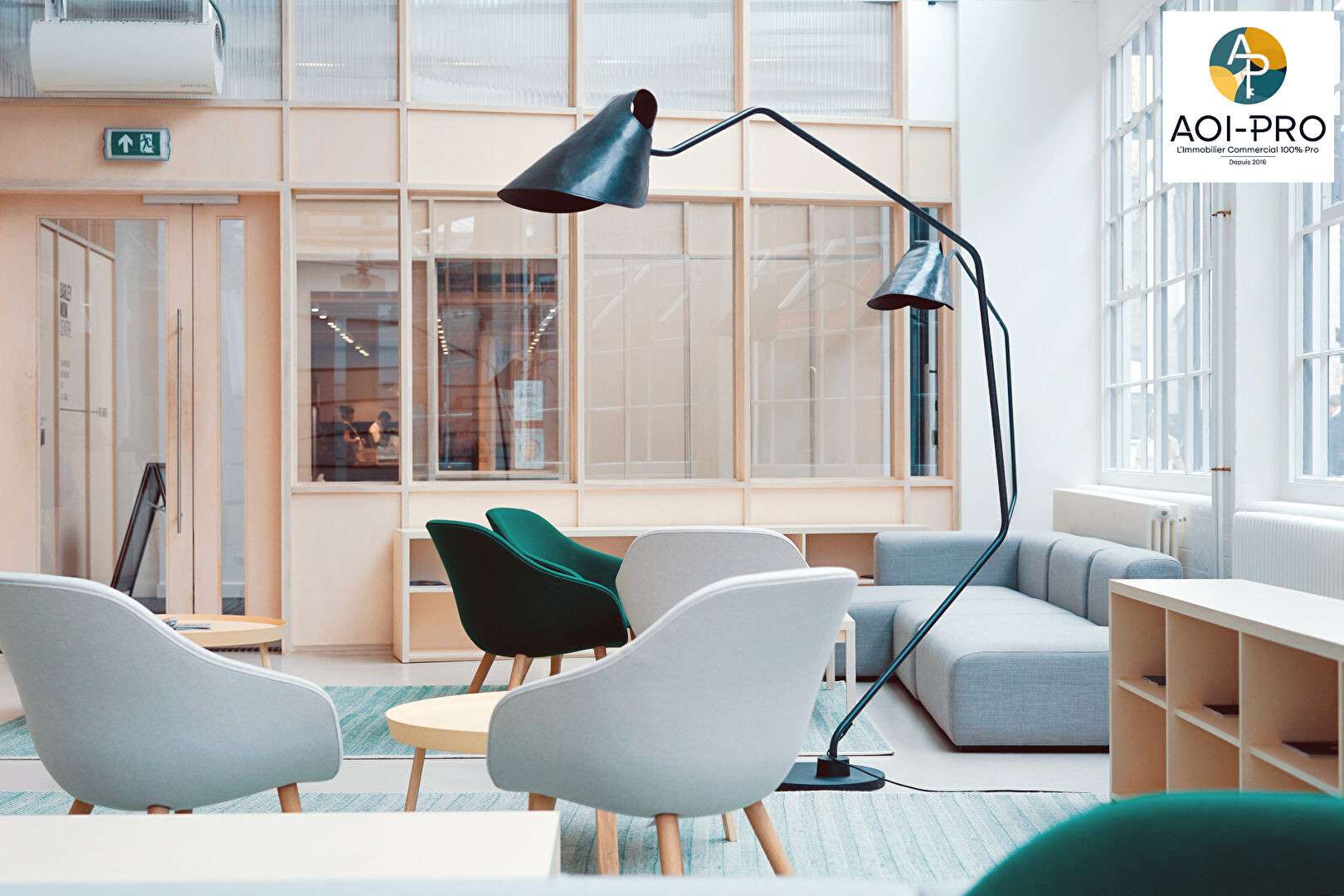 Location bureaux 92m² à Bordeaux centre ville