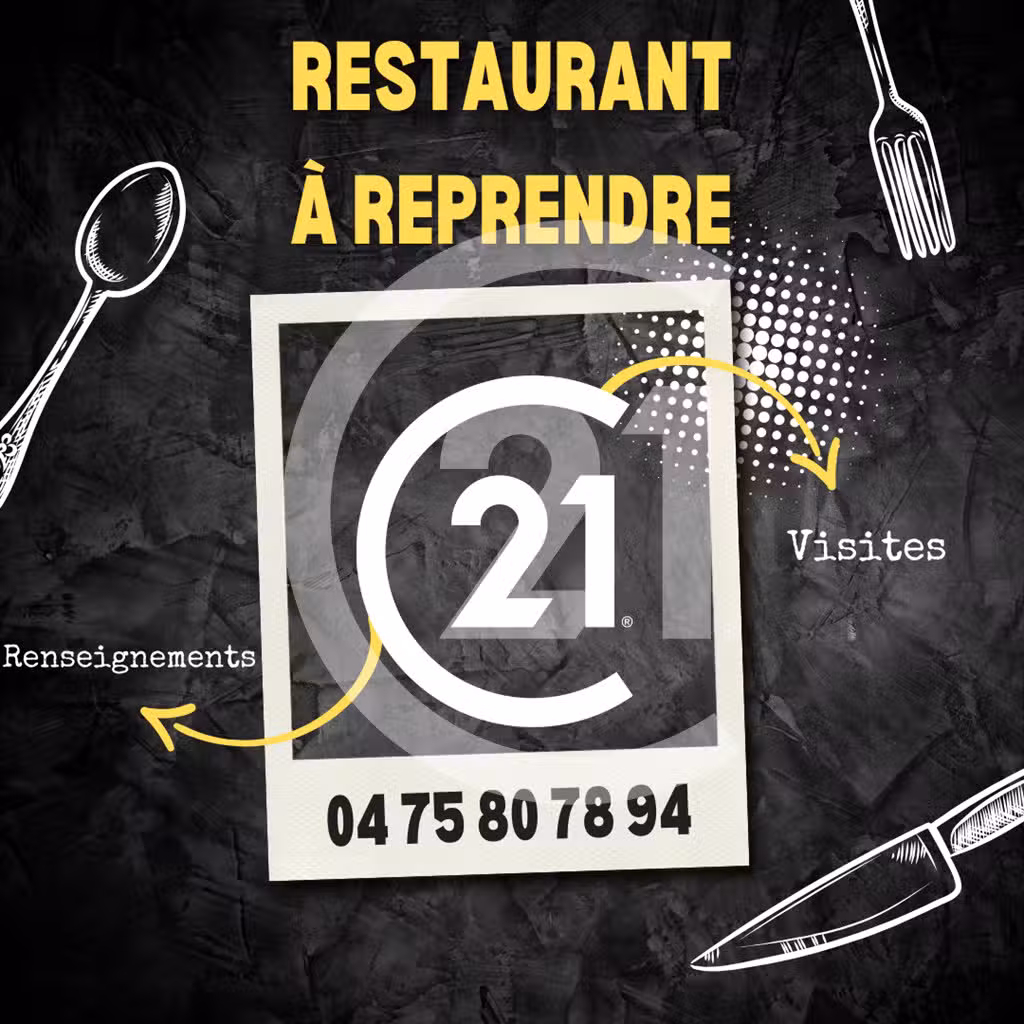 Vente belle affaire de restauration à Valence Sud