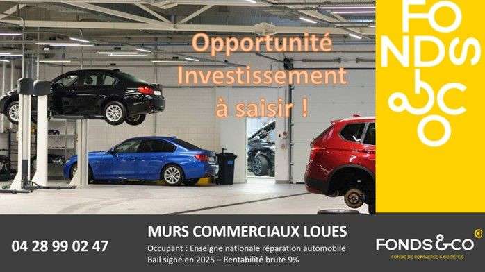 A saisir murs loués enseigne nationale renta 9%