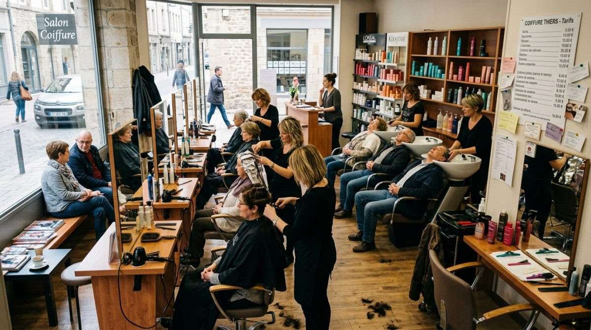 Salon de coiffure de 53m² à vendre à Thiers