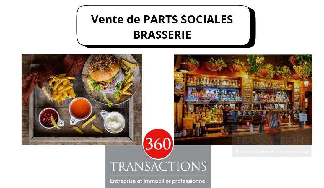 A vendre parts de société brasserie pub  
