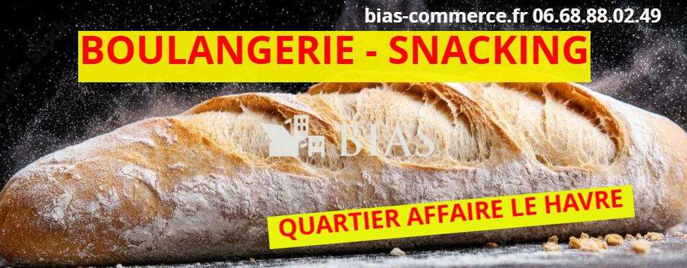 Vente boulangerie en centre ville proche du Havre