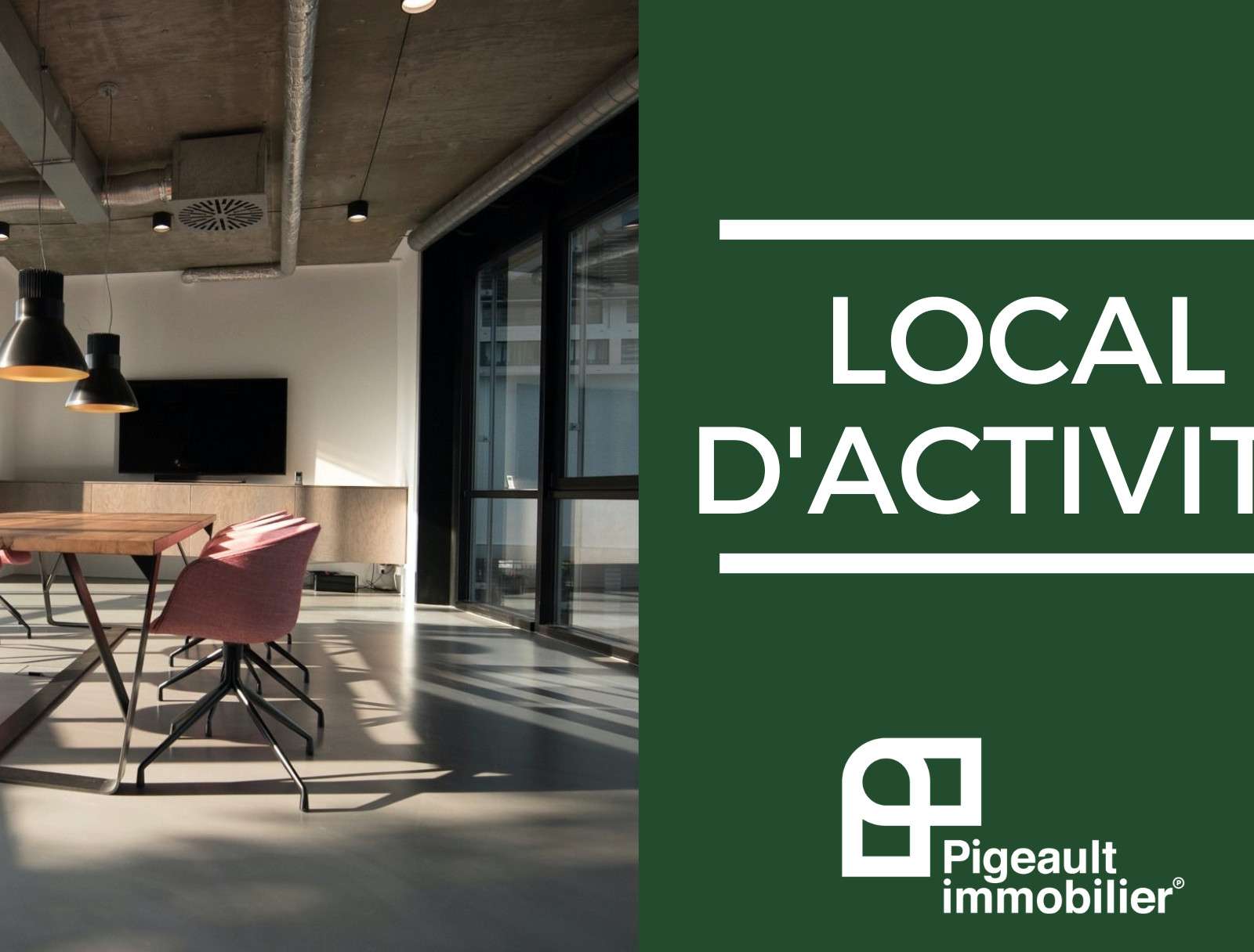 A louer local d’activité 730m² à Rennes Ouest