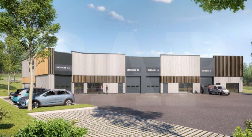 A vendre local d'activité neuf de 200m² à Vitré