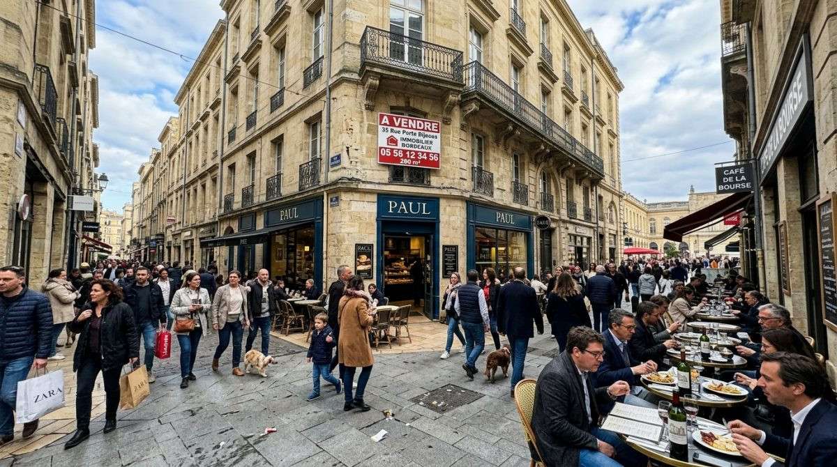 Vente murs commerciaux loués 200m² région Bordeaux