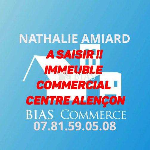 Vente murs commerciaux centre historique d'Alençon