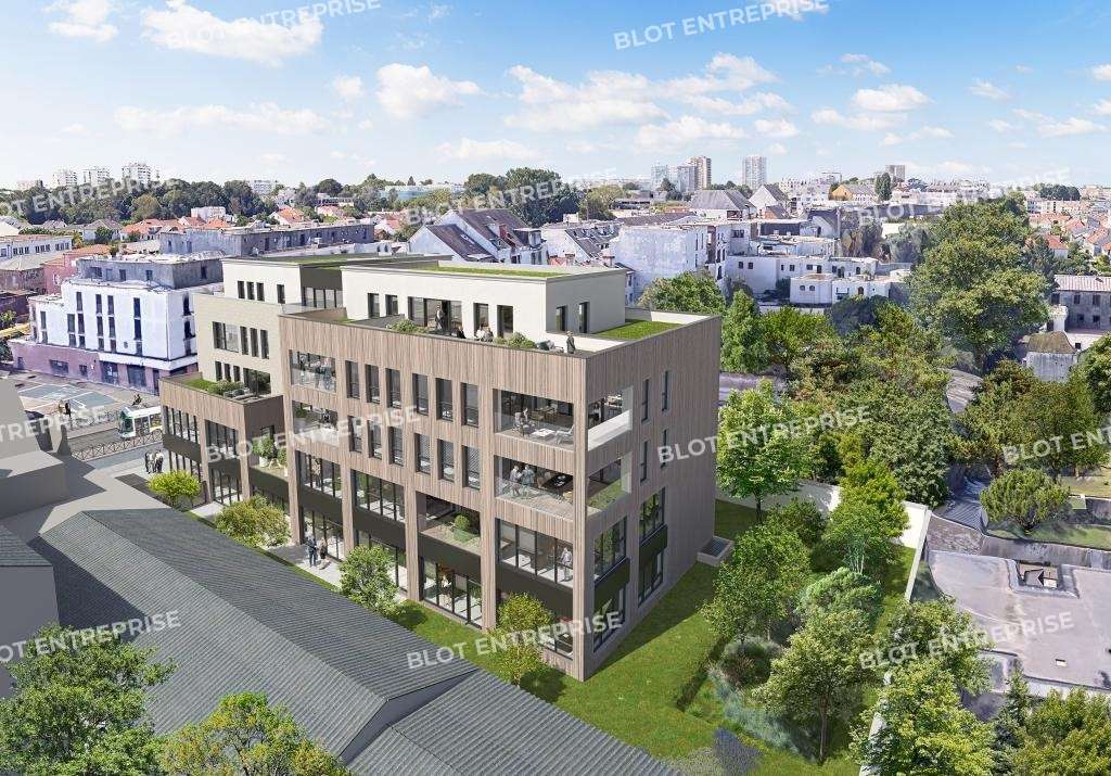 A louer bureaux 1104m² à Nantes Route de Vannes
