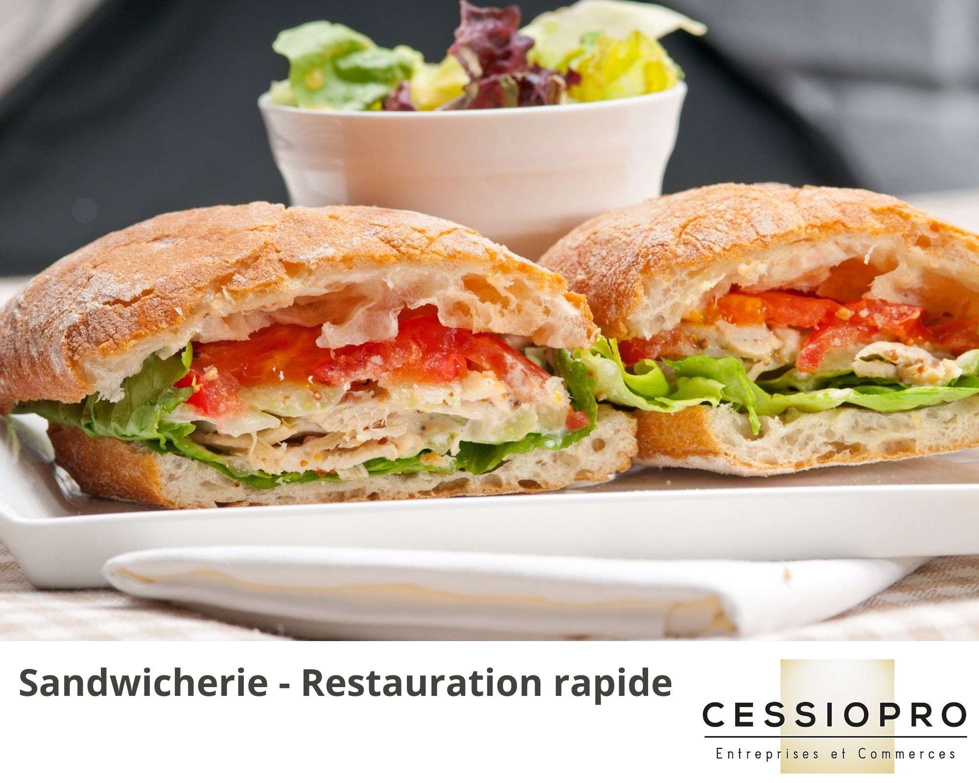 Vente sandwicherie snack à Valbonne
