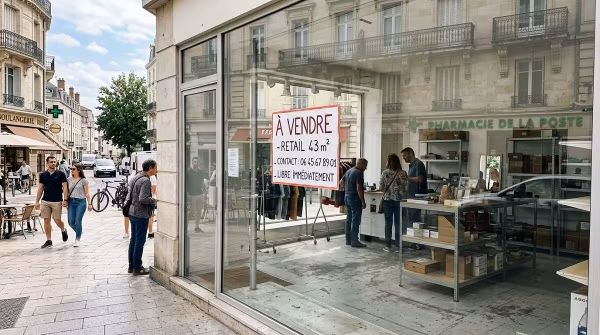 A vendre droit au bail 43m² à Vichy hyper centre