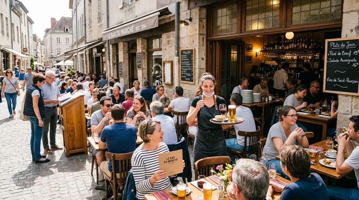 AV murs et fonds bar-restaurant à Saint-Pourçain 