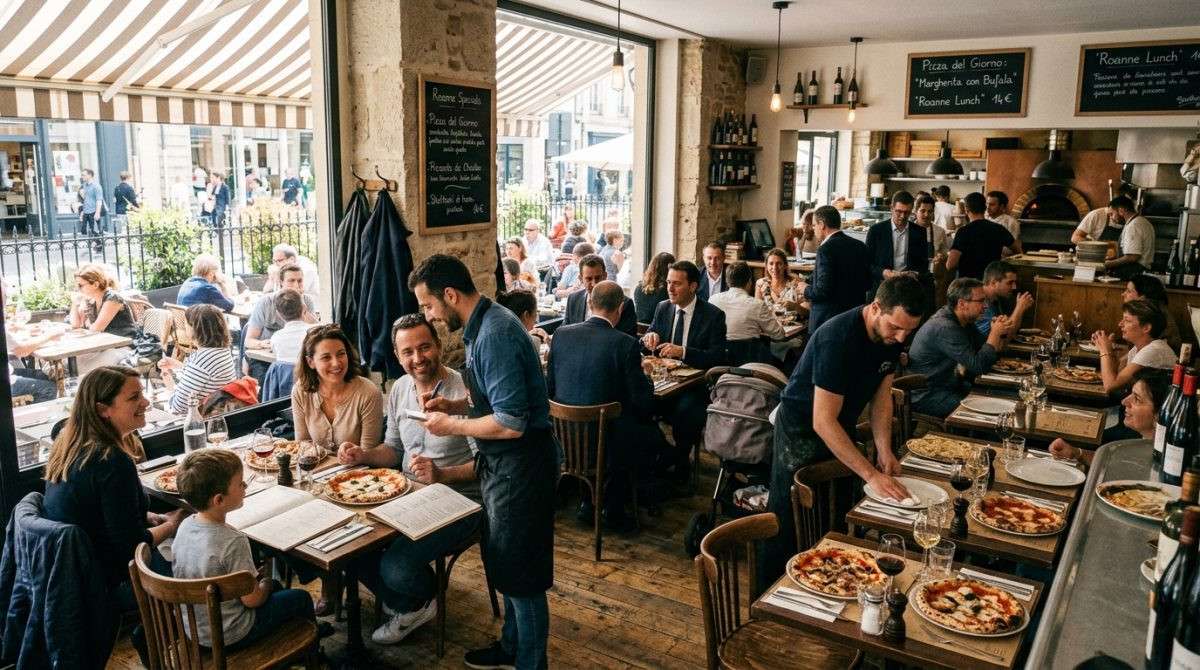 A vendre murs commerciaux de restaurant sur Roanne