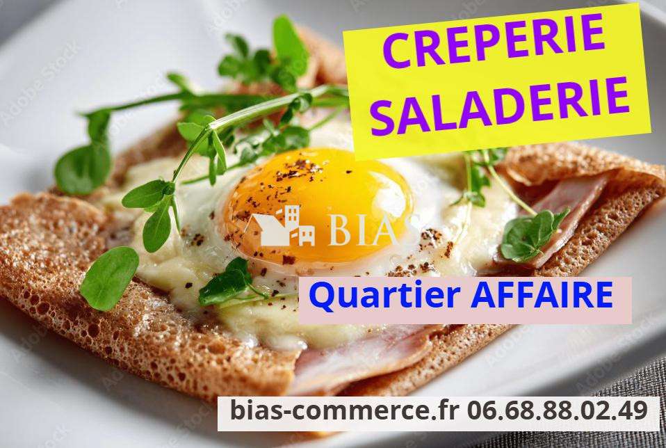 Crêperie saladerie brasserie à vendre dept Eure