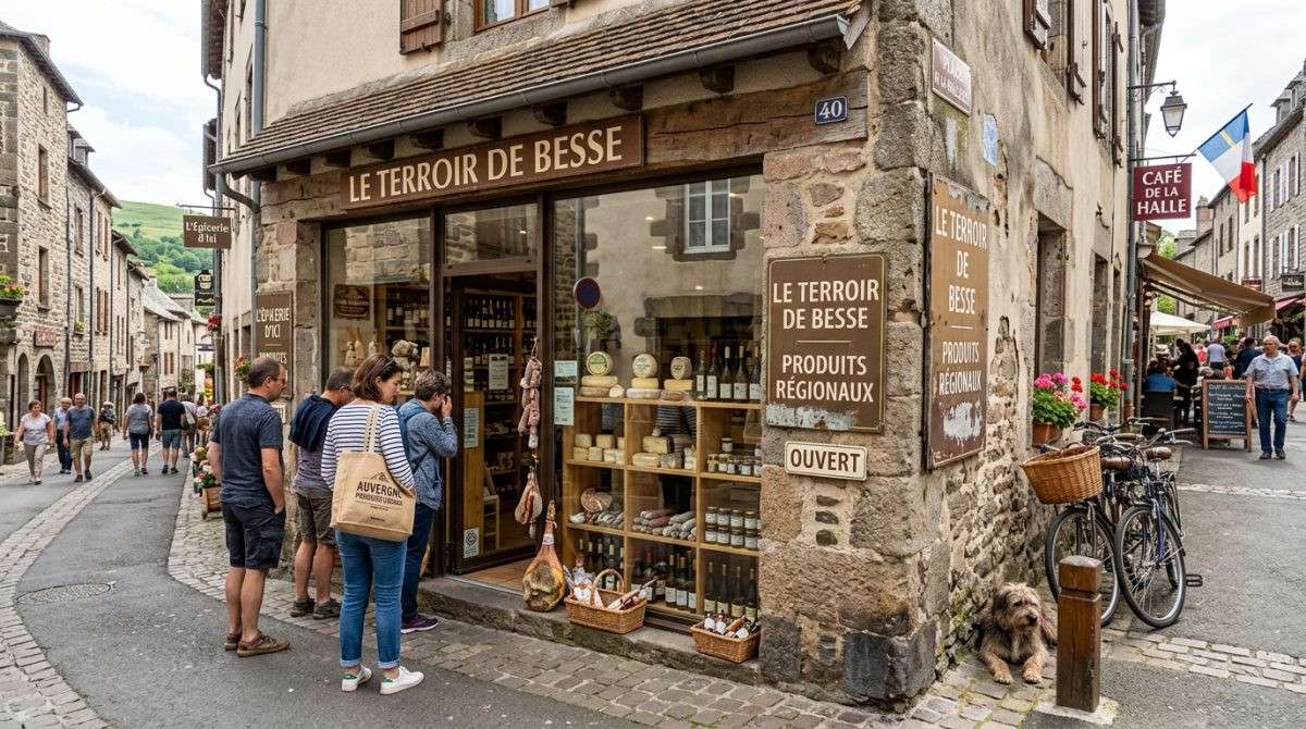 Vente commerce de produits d'Auvergne à Champeix